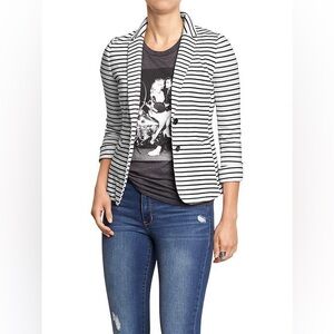 J. Crew Striped Blazer XS